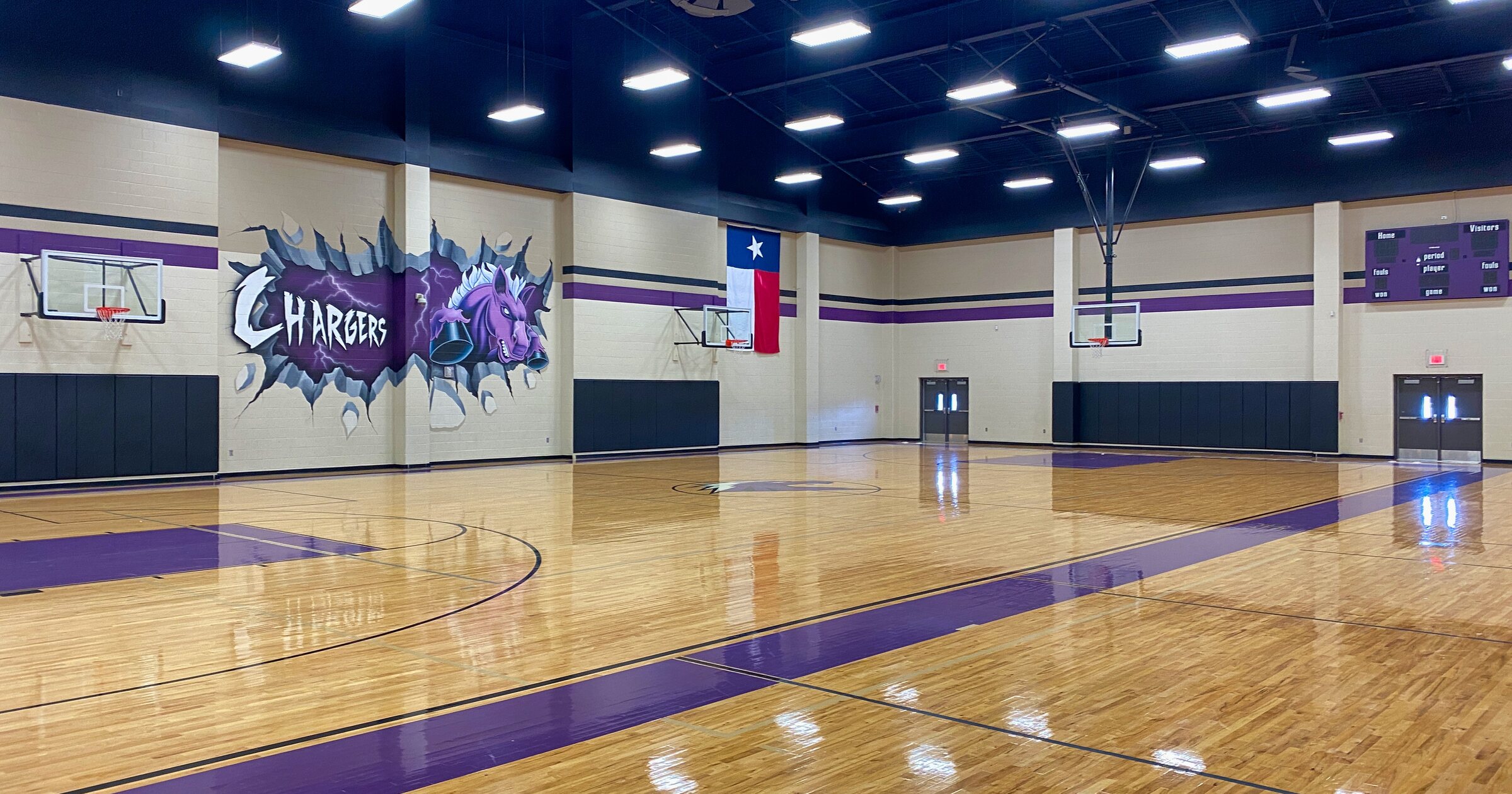 Dean Leaman Junior High School gym